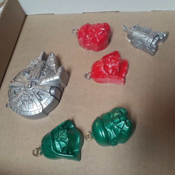 Star Wars Ornament Set Six Piece Set Hand Made - Picture 4 of 15